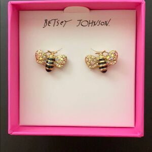 Betsey Johnson Bee Earrings